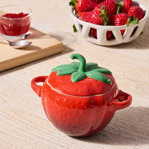 Le Creuset Signature Stoneware Fruit Cocotte, 16 oz. 