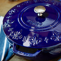 Staub Fleur-de-Lis Dutch Oven, 3.75 qt.
