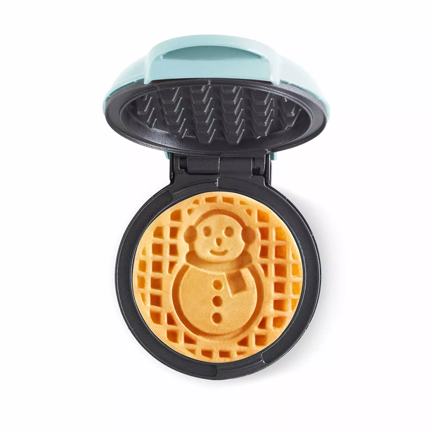 Dash Snowman Mini Waffle Maker with Ceramic Non-Stick Plates + Reviews