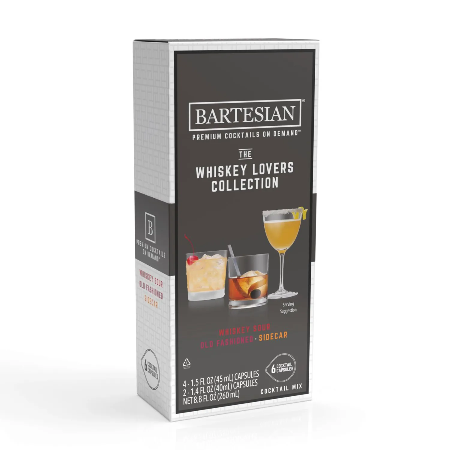 Bartesian® Cocktail Capsules, Set of 6