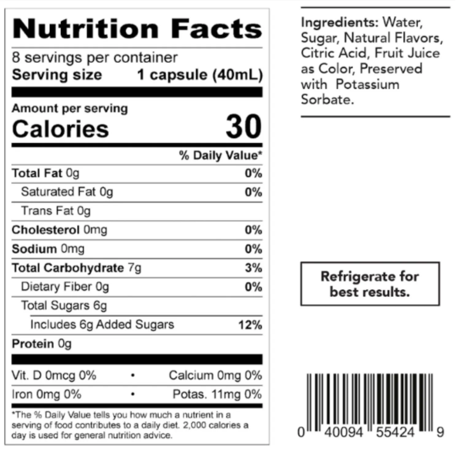 Bartesian® Cocktail Capsules, Set of 6
