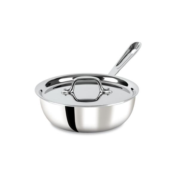 All-Clad D3 Stainless Steel Saucier