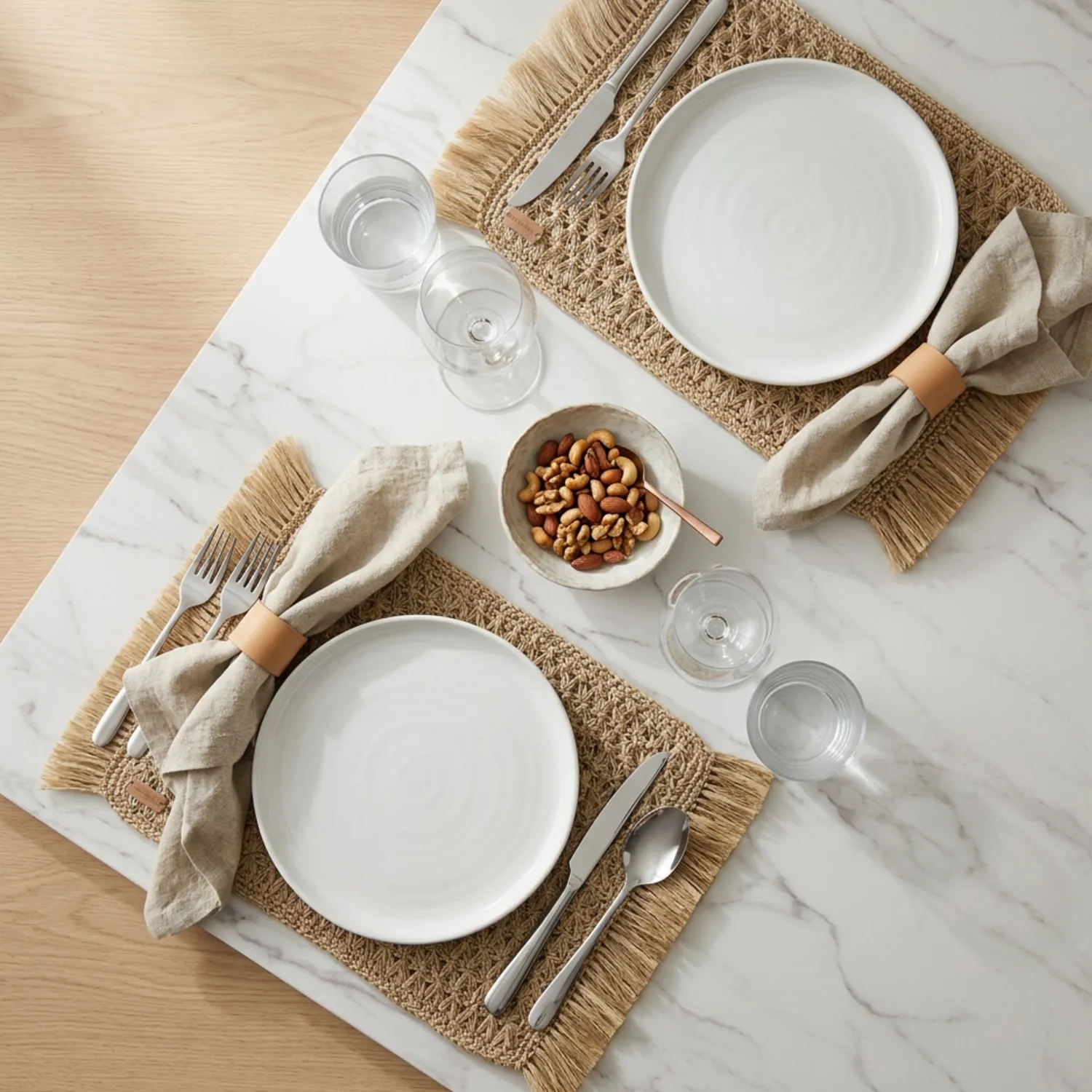Tallo de Olivo Star Placemats, Set of 4