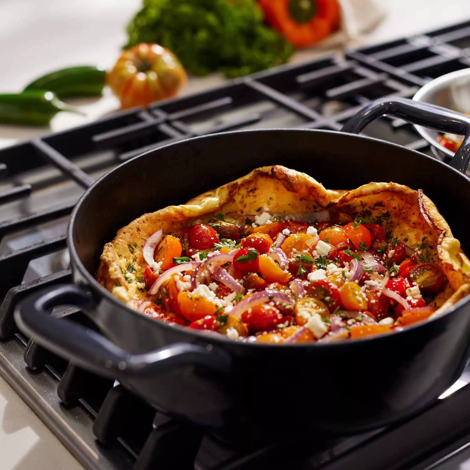 All-Clad Cast Iron Deep Sauté Pan, 10"