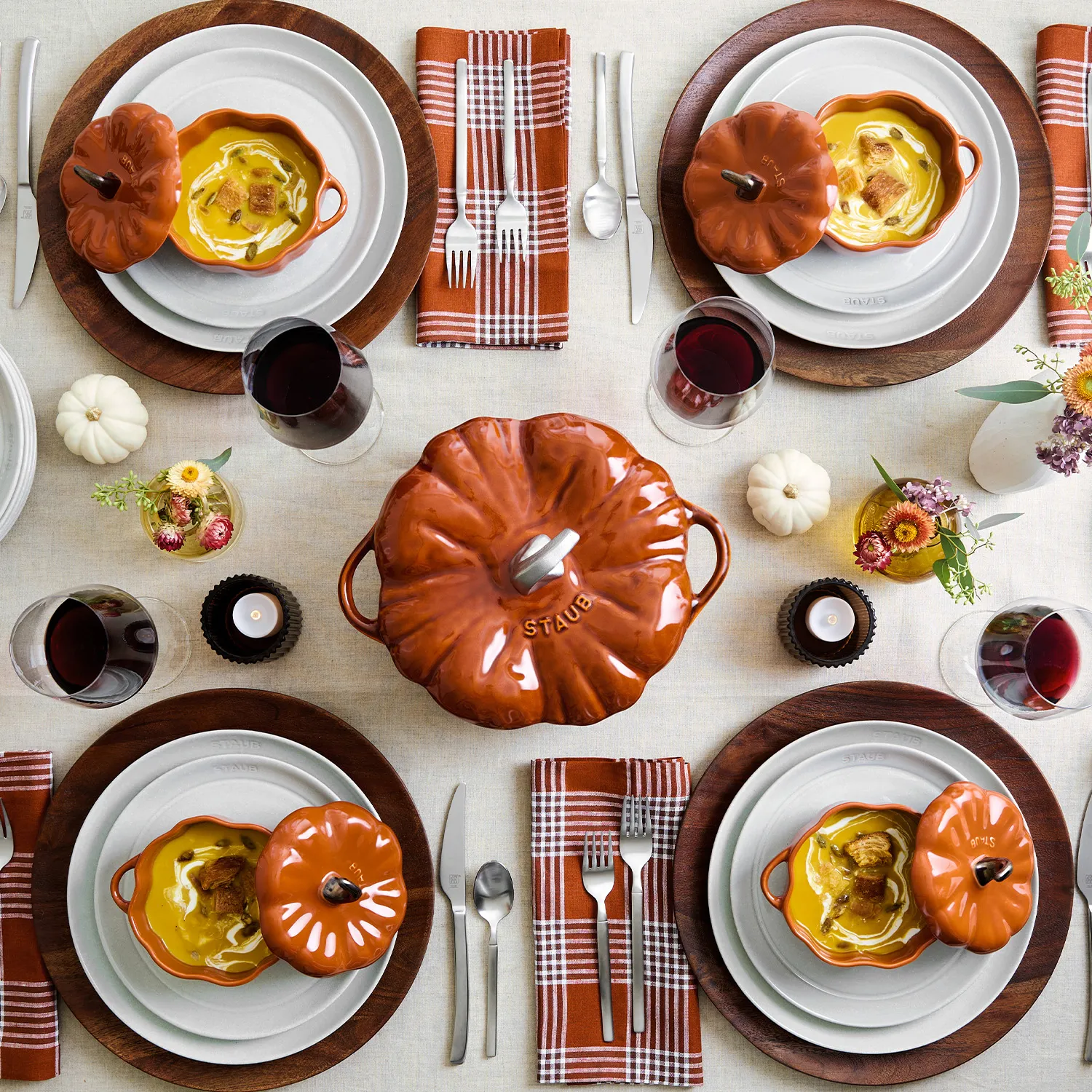Staub Pumpkin Dutch Oven, 3.5 qt.