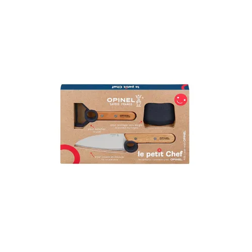 Opinel Le Petite Chef 3-Piece Starter Knife Set