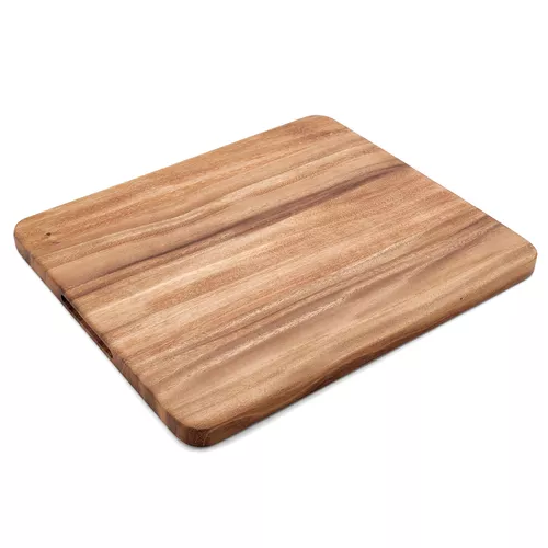 Ironwood Acacia Edge-Grain Cutting Board, 14" X 16"