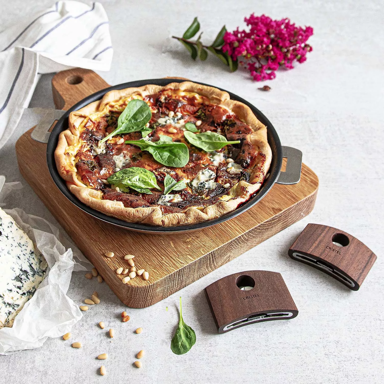 Cristel Strate Interchangeable Side Handle