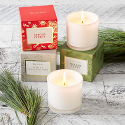 Sur La Table White Peppercorn Candle, 4 oz.