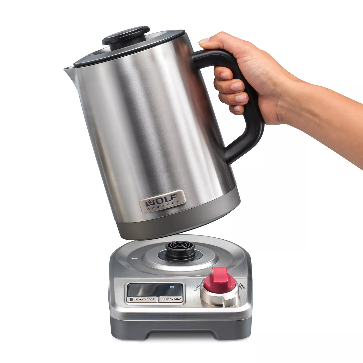 USED Breville IQ Electric Kettle, Brushed Stainless Steel