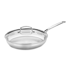 Cuisinart Chef&#8217;s Classic Stainless Steel Skillet with Lid, 12&#34;