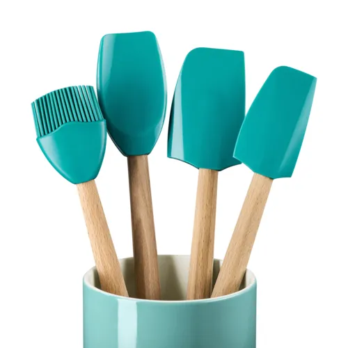 Le Creuset Peche 5-Piece Crock & Tool Set