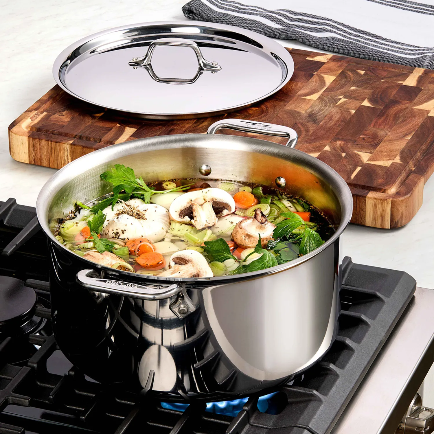 All-Clad D3 Stainless Steel 14-Piece Cookware Set