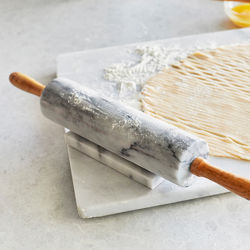 Sur La Table Marble Rolling Pin with Handles