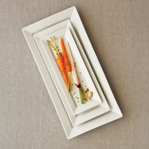 Sur La Table Porcelain Platters, Set of 3