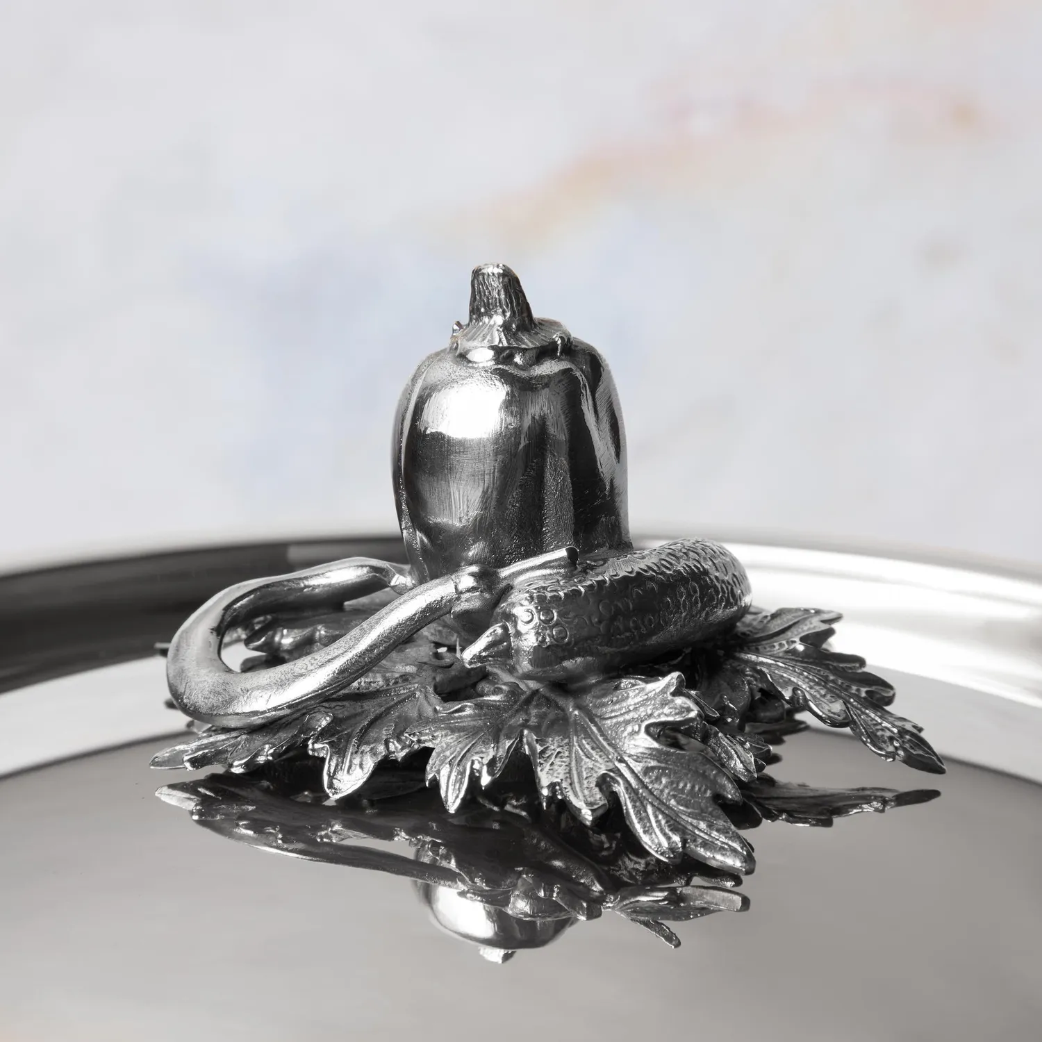 Ruffoni Opus Prima Hammered Stainless Steel Stockpot