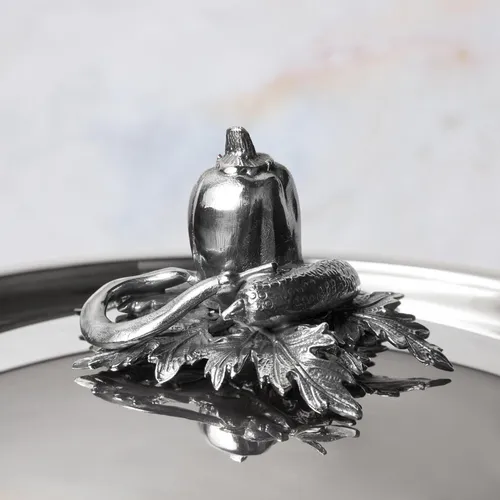 Ruffoni Opus Prima Hammered Stainless Steel Stockpot