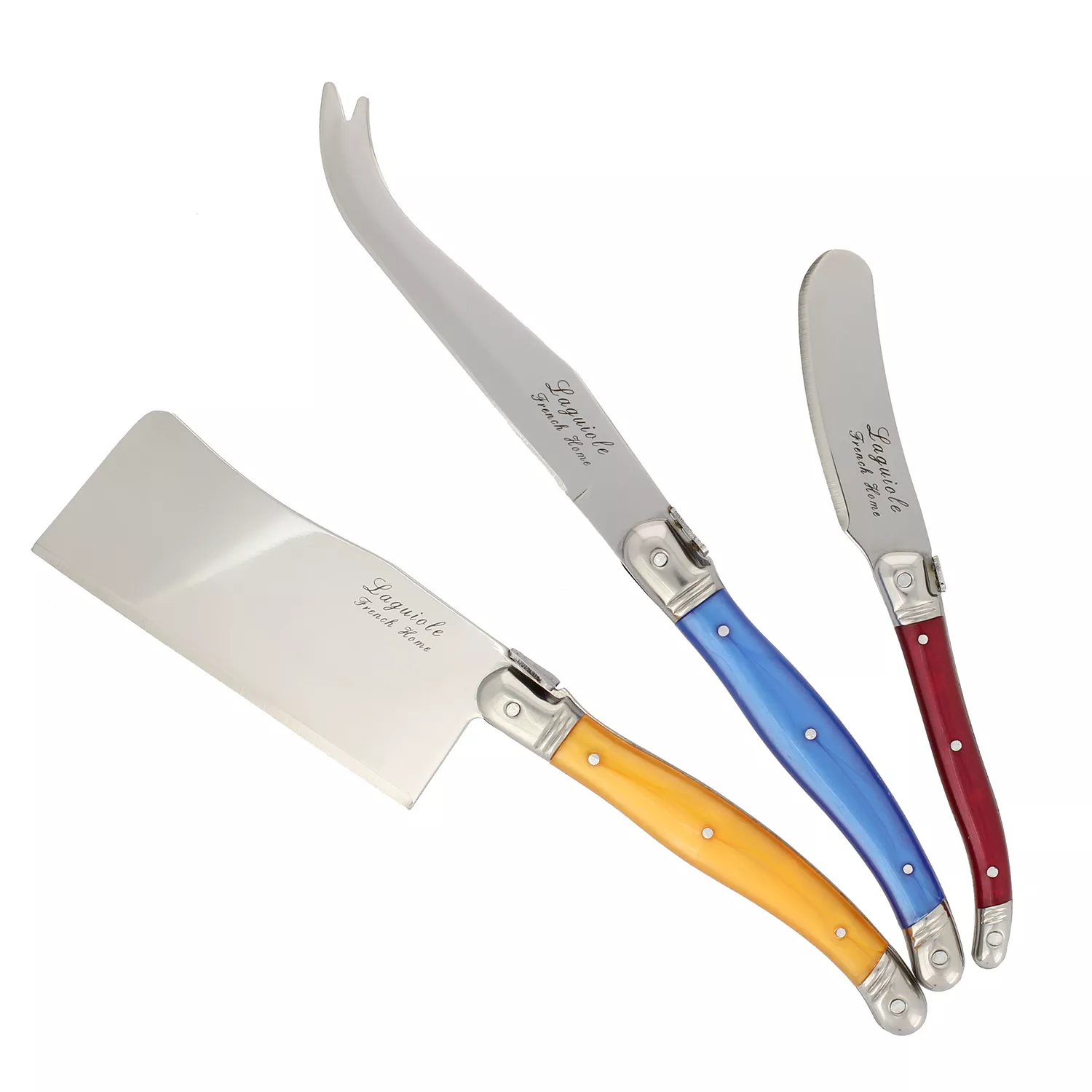 Red Heart Cheese Knives - Set of 4