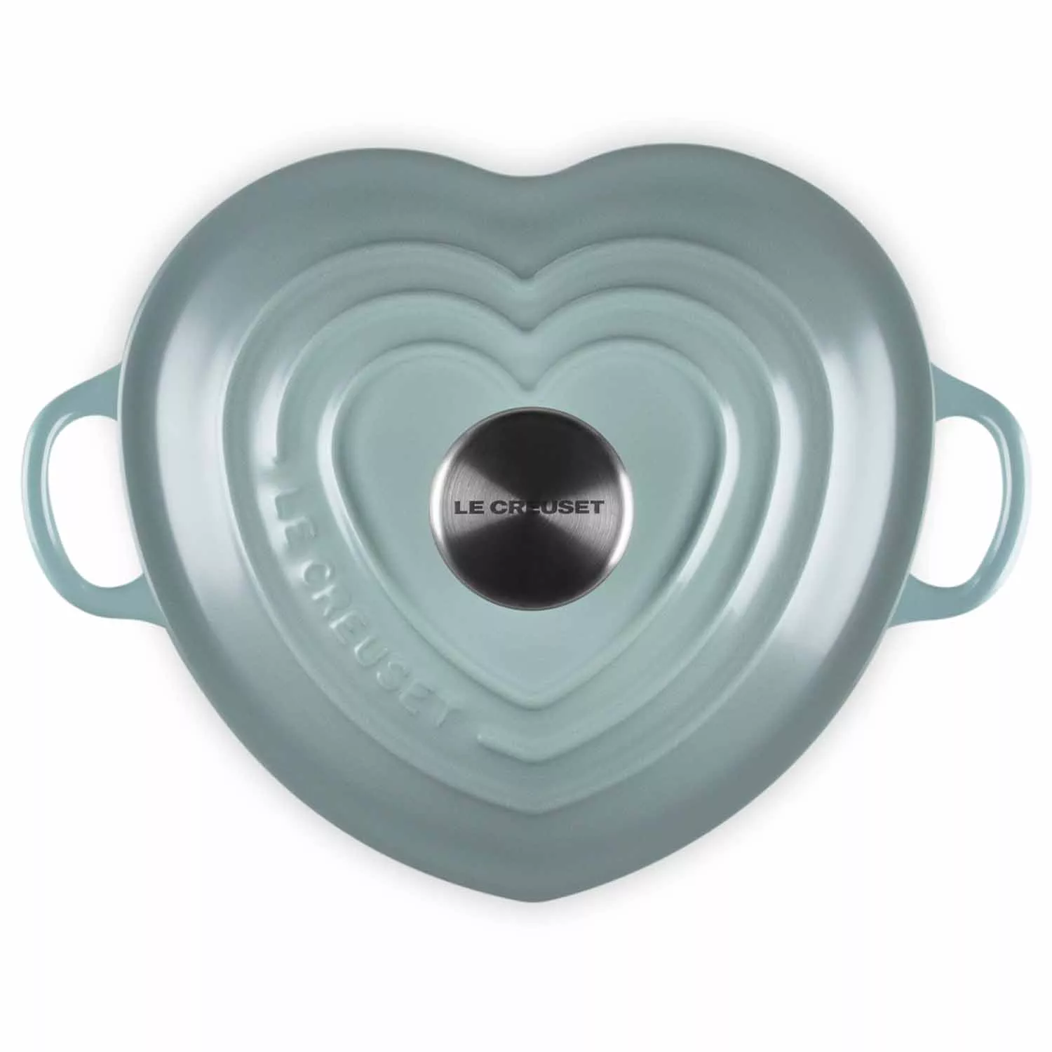 Le Creuset 8oz Mini Round Cocotte with Gold Heart Knob | Shallot