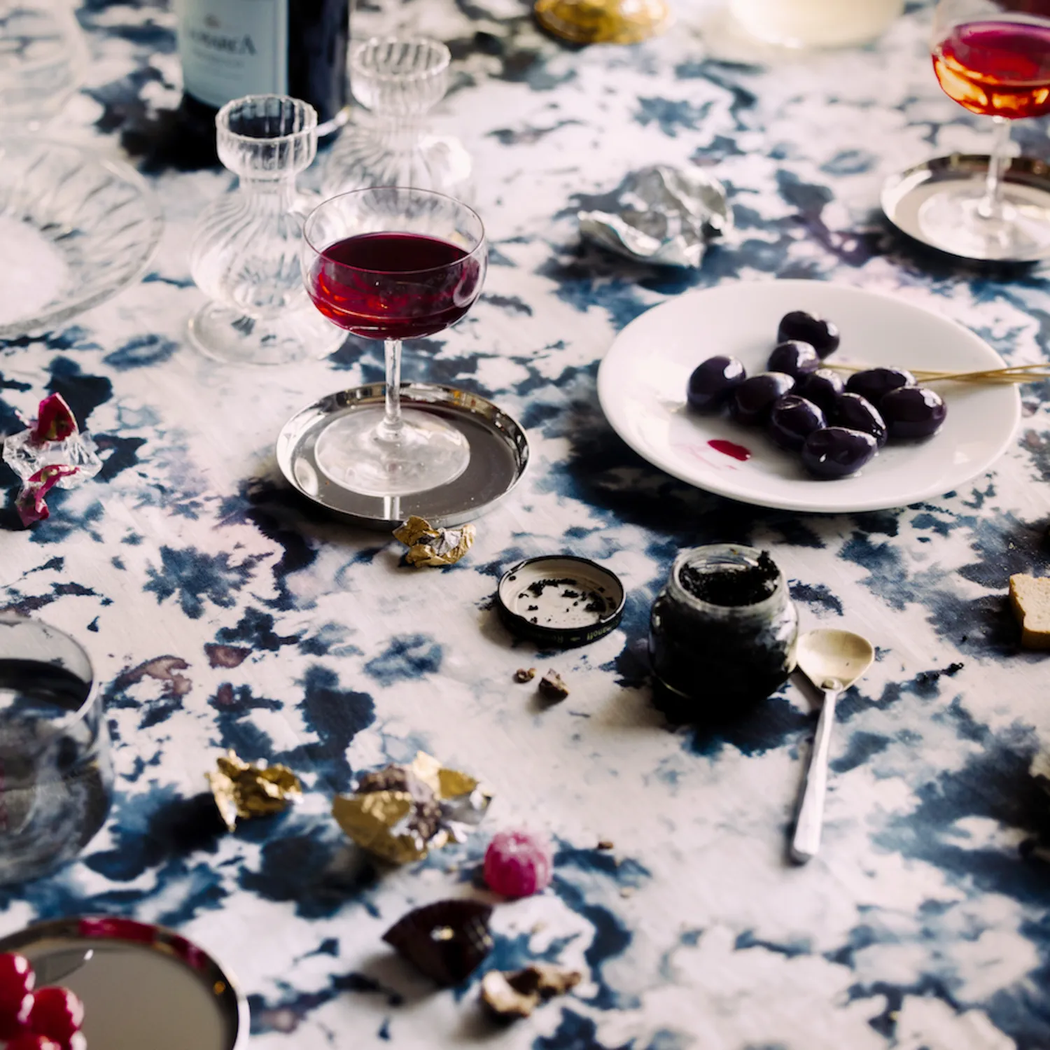 Goldie Home Marble Tablecloth