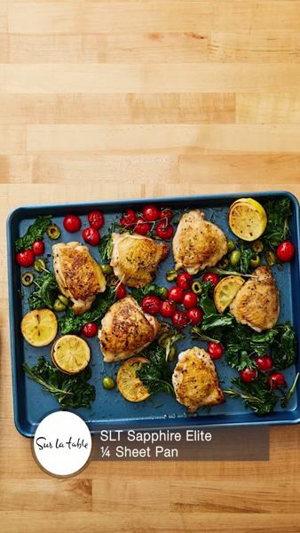 Sur La Table Sapphire Elite Nonstick Quarter Sheet Pan