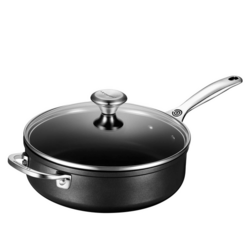 Le Creuset Toughened Nonstick PRO Sauté Pan with Lid Best non-stick pan!