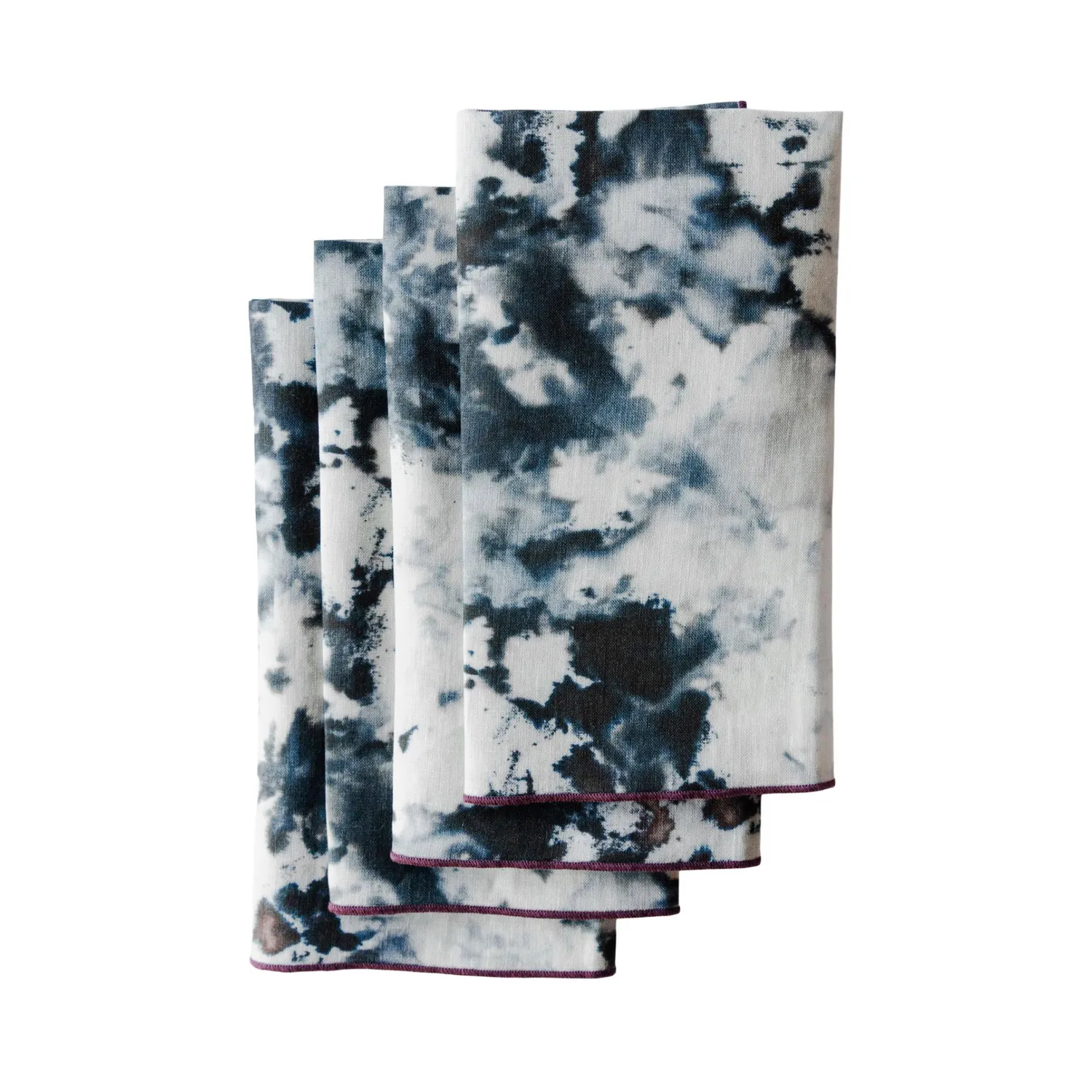 Goldie Home Marble Napkins, Set of 4