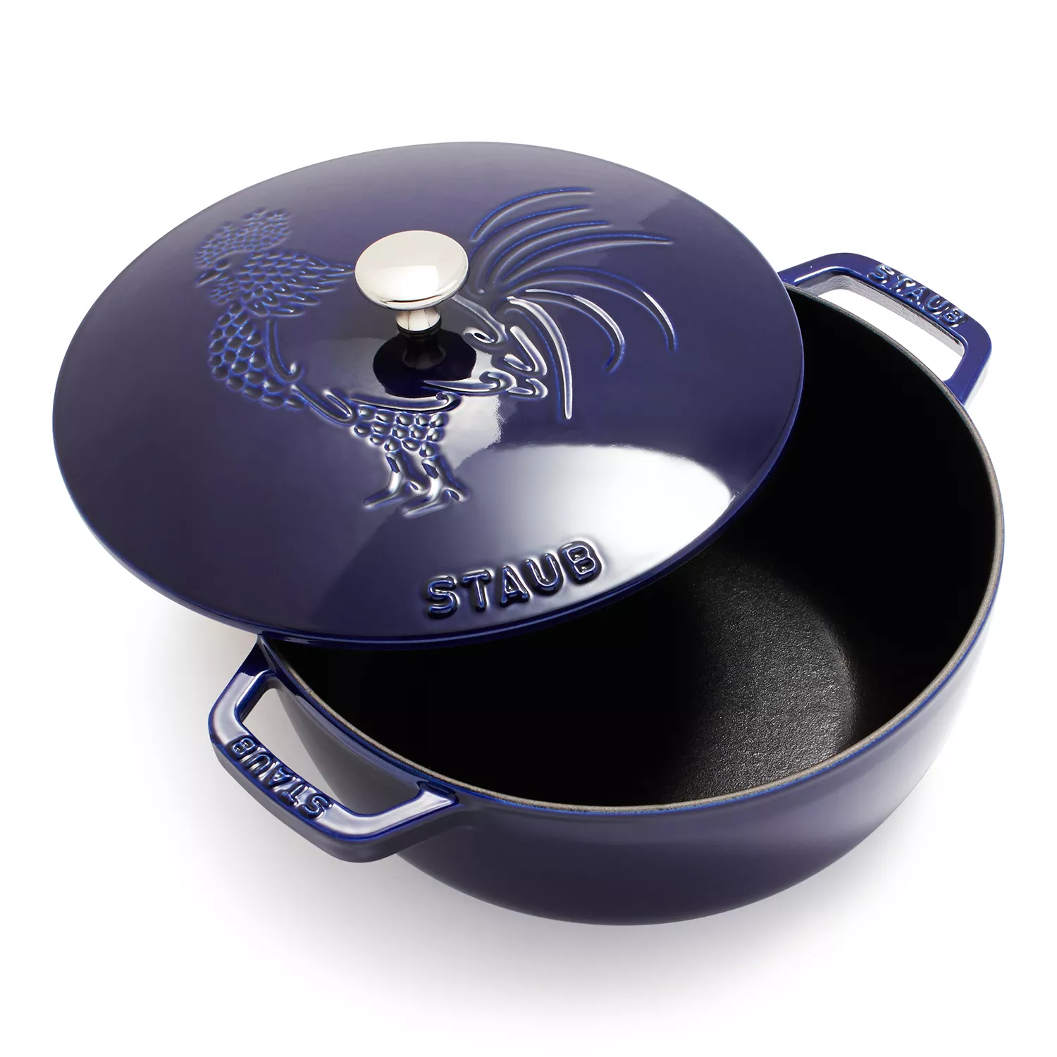 Staub Essential French Oven with Rooster Lid, 3.75 qt | Sur La Table