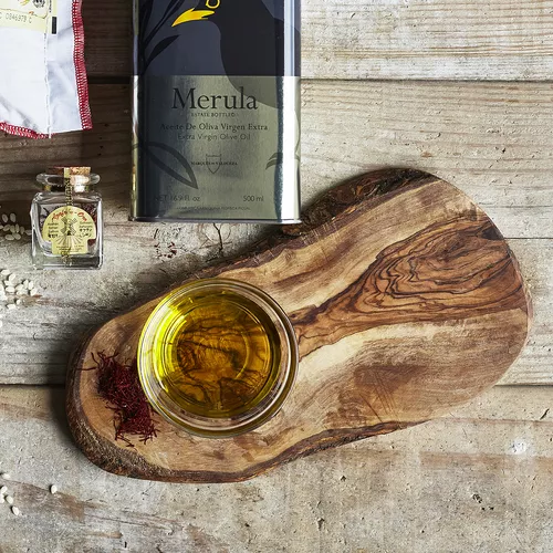 Sur La Table Italian Olivewood Slice Serving Board