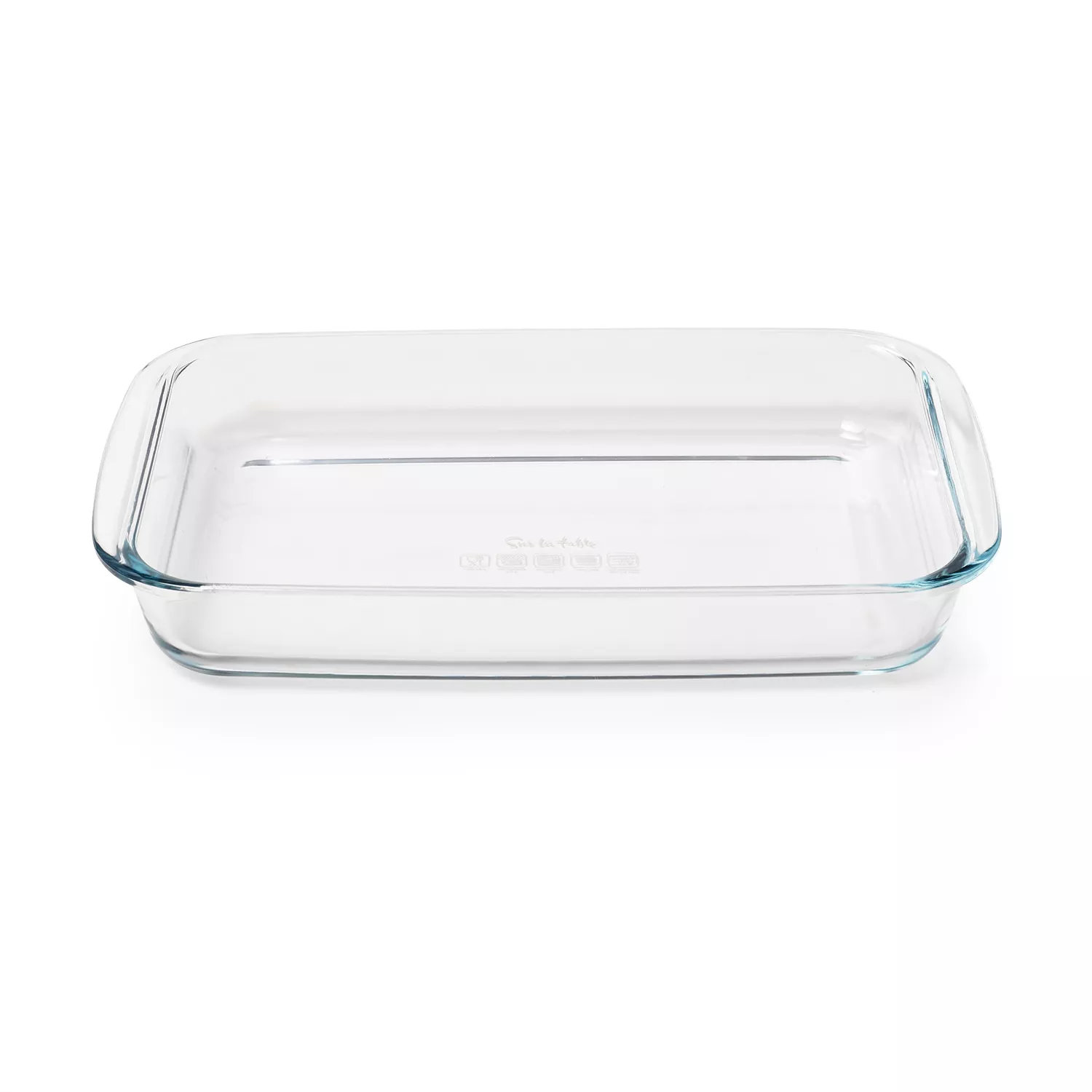 2 Quart Square Glass Baking Dish with Lid