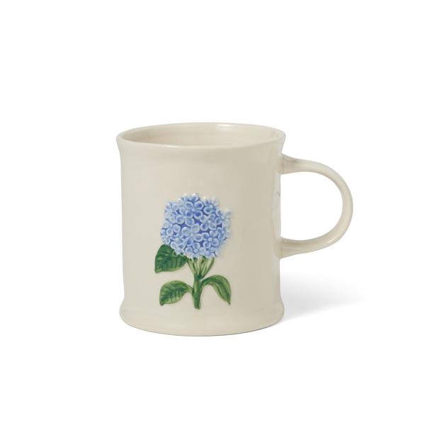 Sur La Table Embossed Floral Mug
