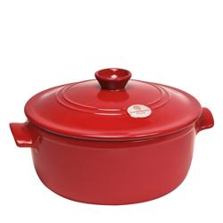 Emile Henry Flame Burgundy Casserole, 5.5 qt. The best, most useful cooking pot I have