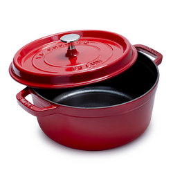 Staub Round Dutch Oven, 5.5 qt. We love our Staub Dutch oven