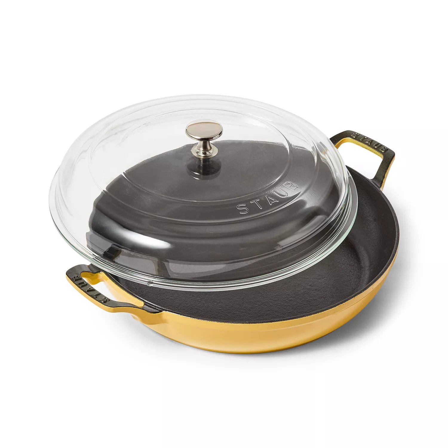 Staub Heritage All-Day Pan with Domed Glass Lid, 3.5 qt.