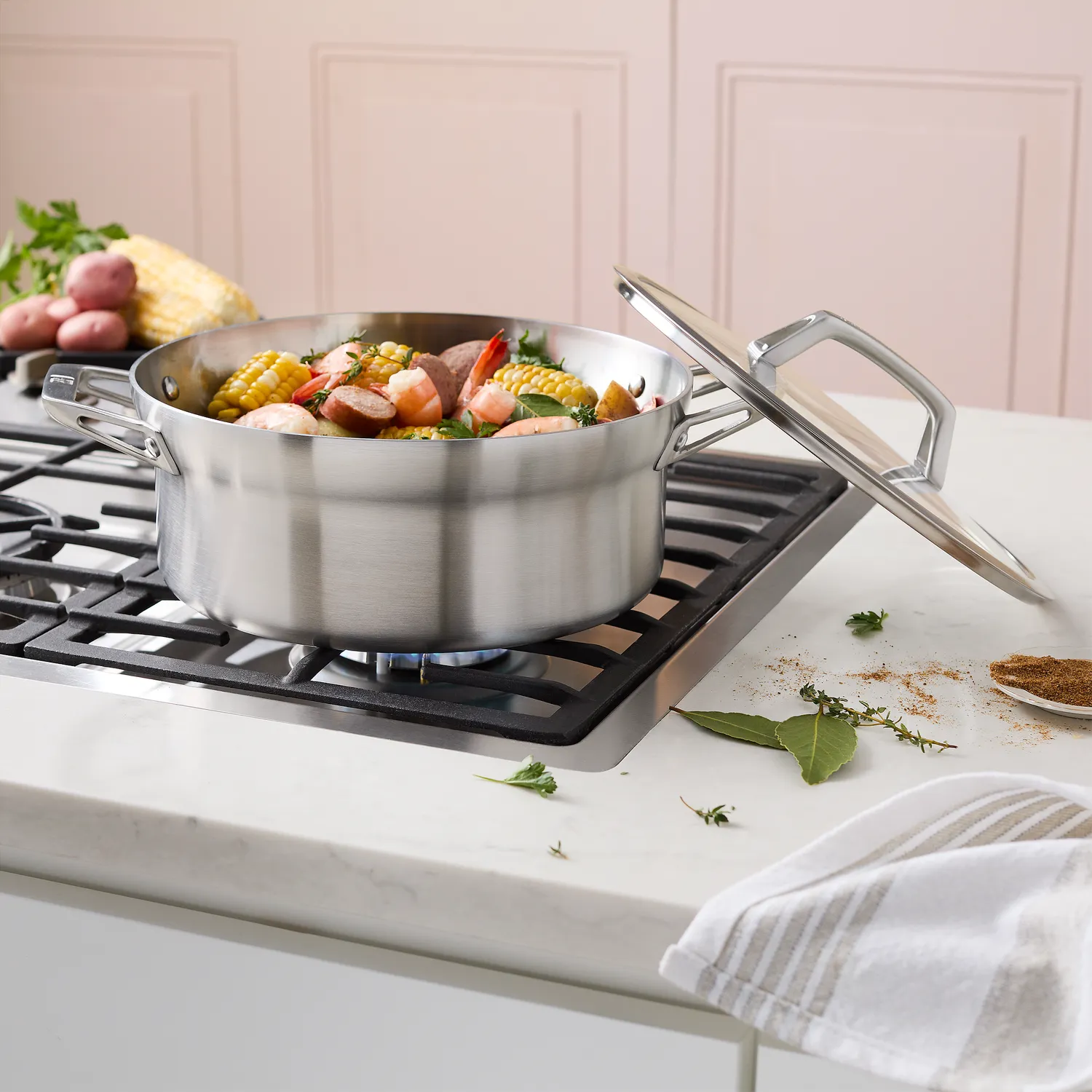 Zwilling Motion Stainless Steel Dutch Oven, 5 qt.