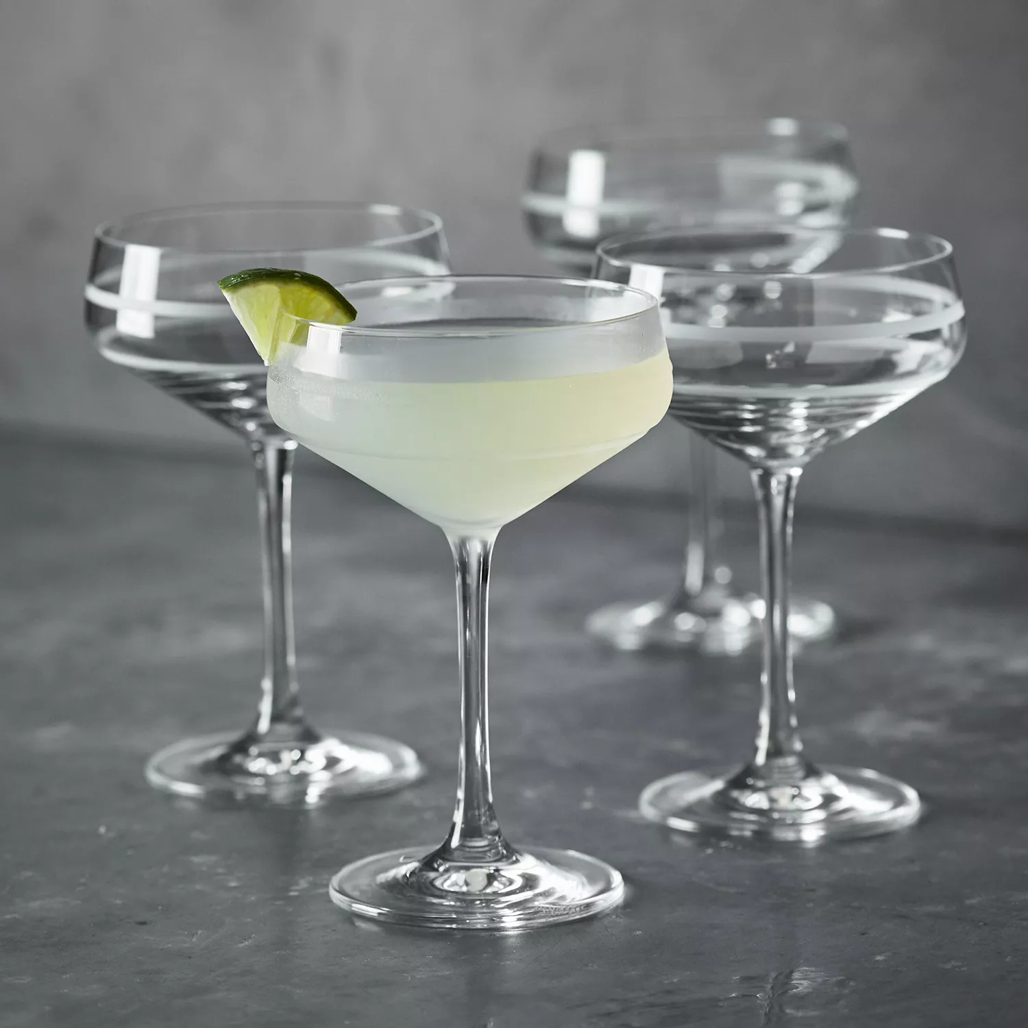 Crafthouse by Fortessa Cocktail Coupe Glasses, Set of 4
