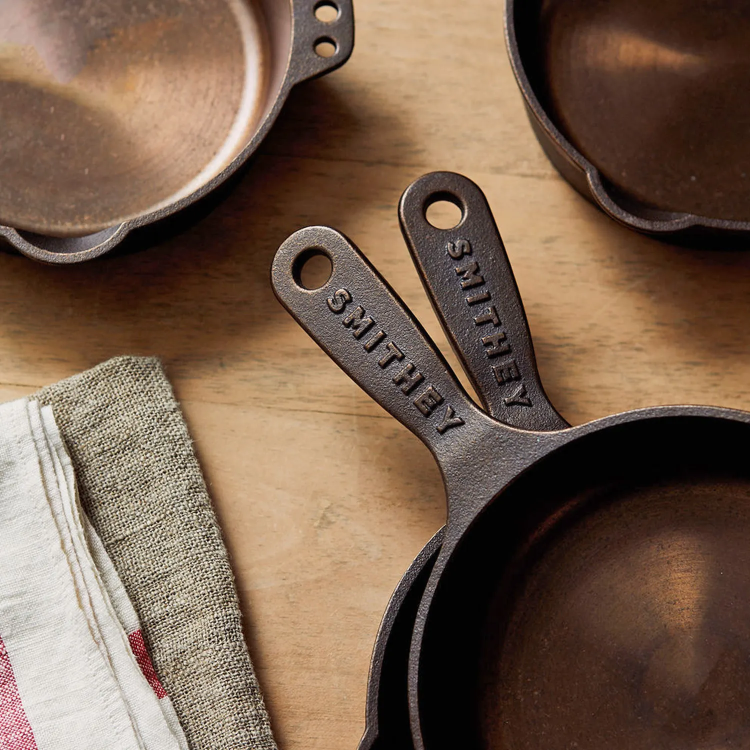 Smithey Polished Cast Iron Skillet