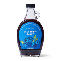Sur La Table Blueberry Syrup This syrup had huge blueberries in it, and is more of a fruit sauce, which is wonderful