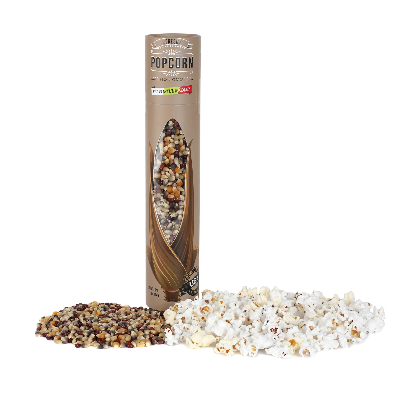 Whirley Pop Stainless Steel Popcorn Maker with Farm Fresh Popcorn