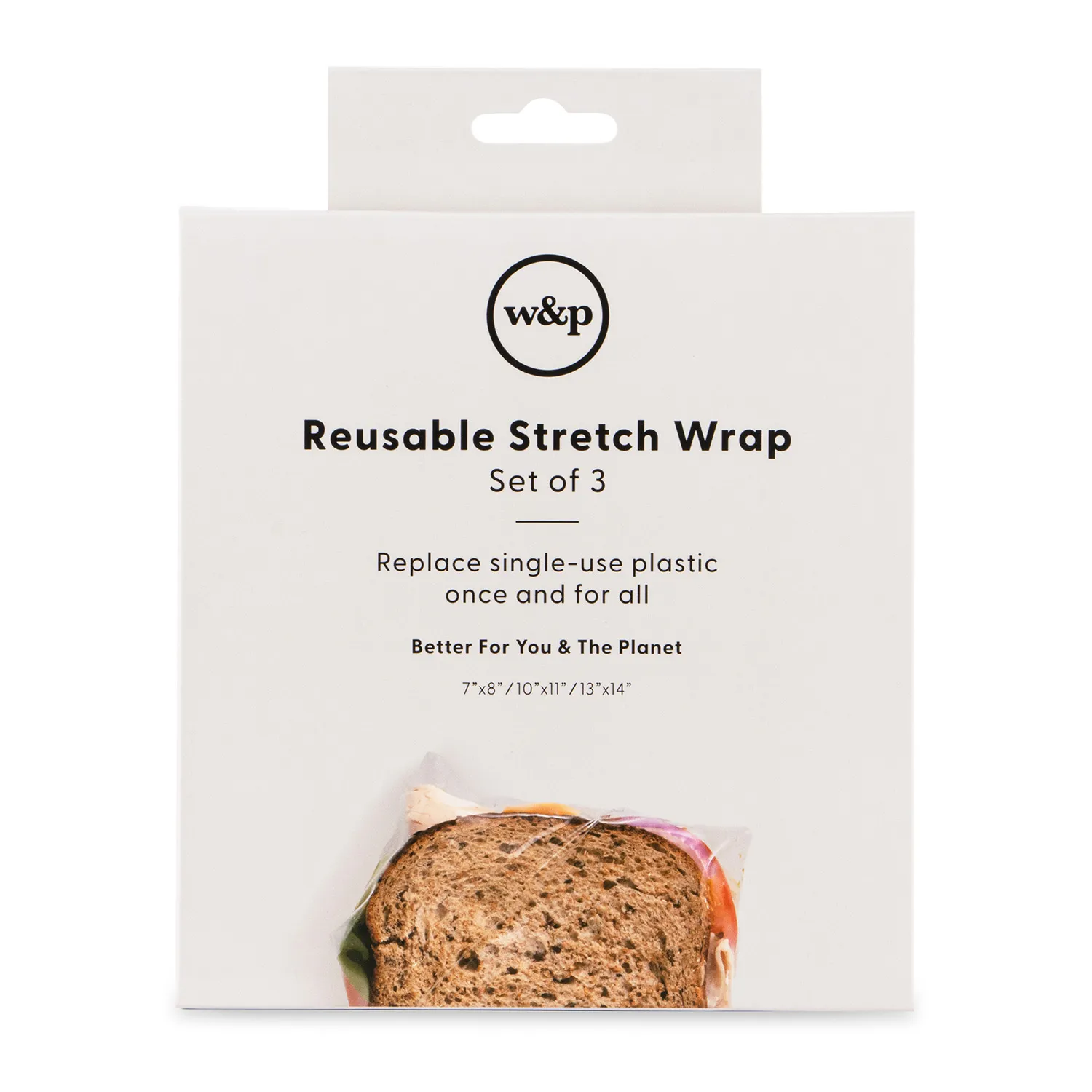 W&P Reusable Stretch Wraps 3-Piece Set