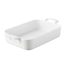 Revol Belle Cuisine Rectangular Baker They are very fine,  durable porcelain