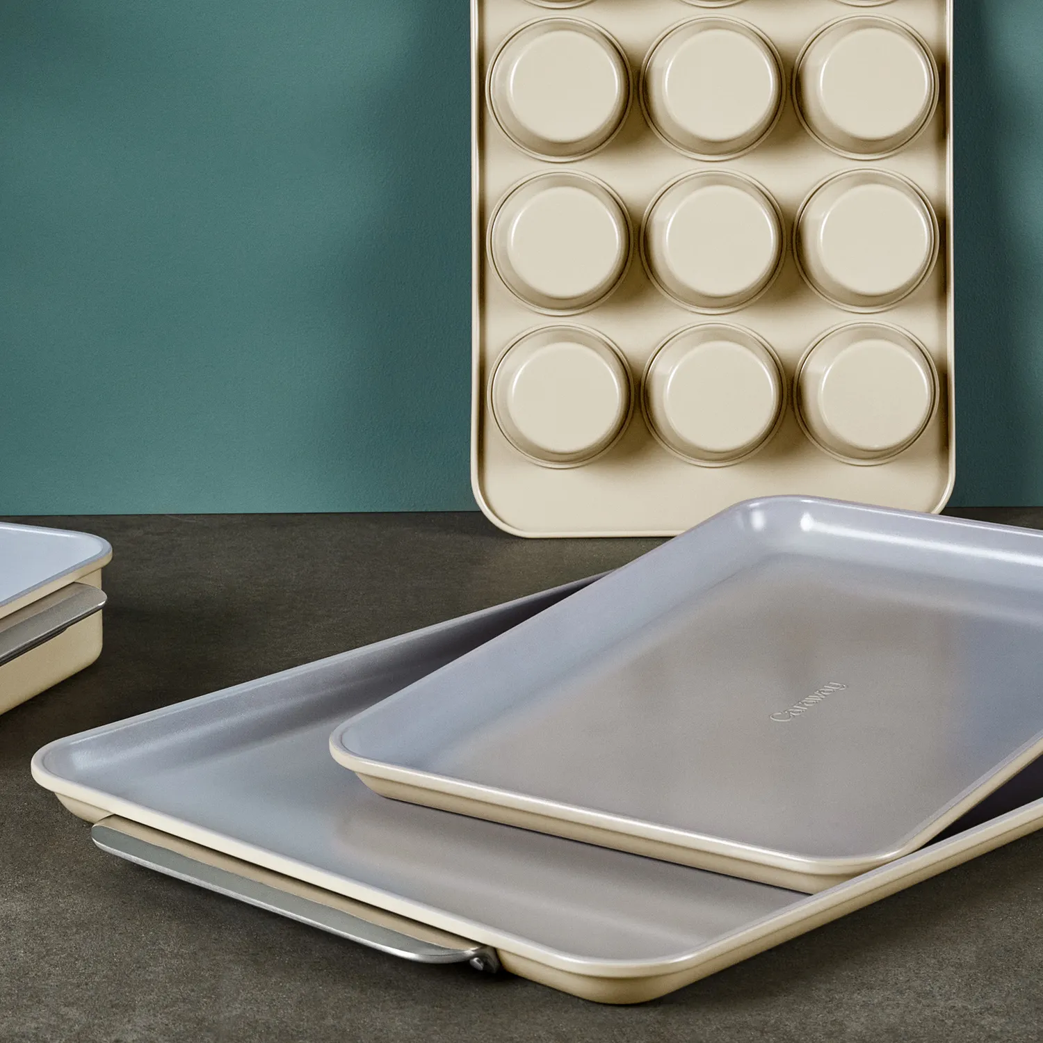 Caraway Ceramic Nonstick Baking Sheet Duo