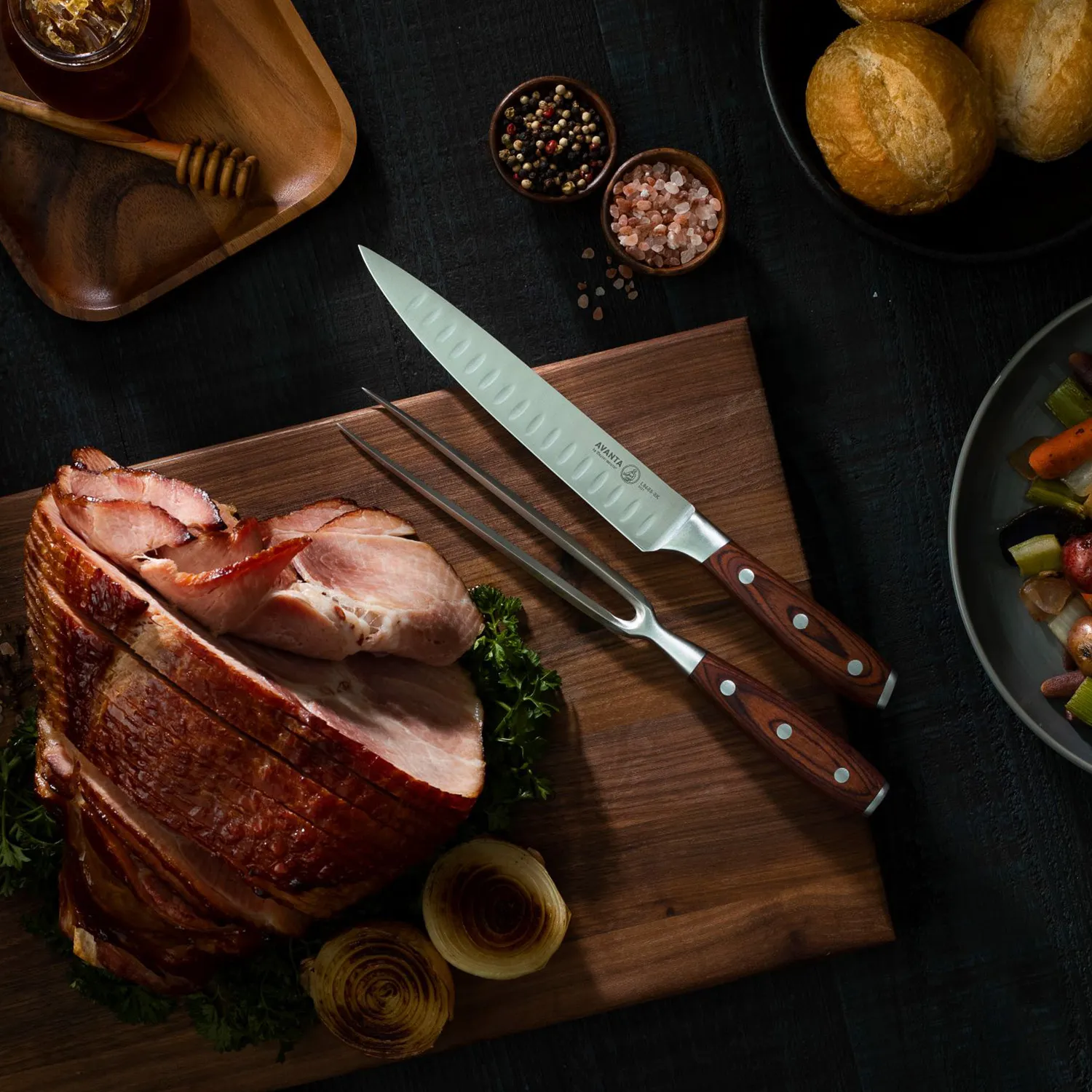 Messermeister Avanta Kullenschliff 2-Piece Carving Set