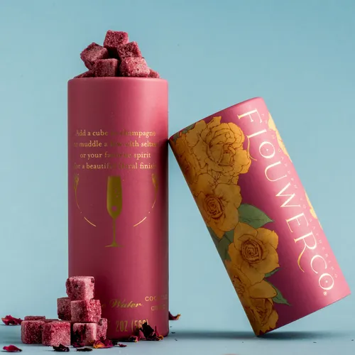 Flouwer Co. Rose Water Cocktail Cubes