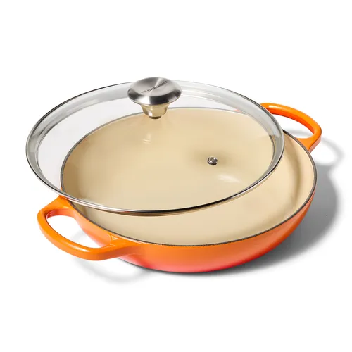 Le Creuset Signature Braiser with Glass Lid, 2.25 qt.