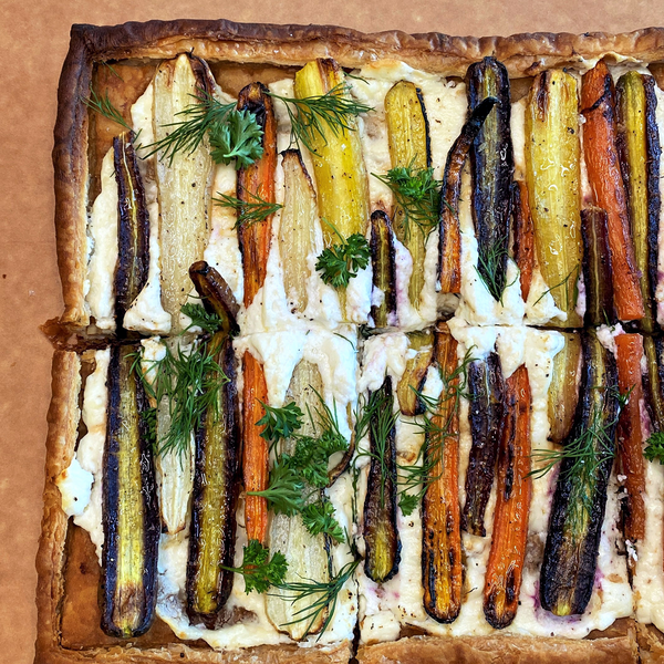 Online From the Garden: Rainbow Carrot Tart (Eastern Time)