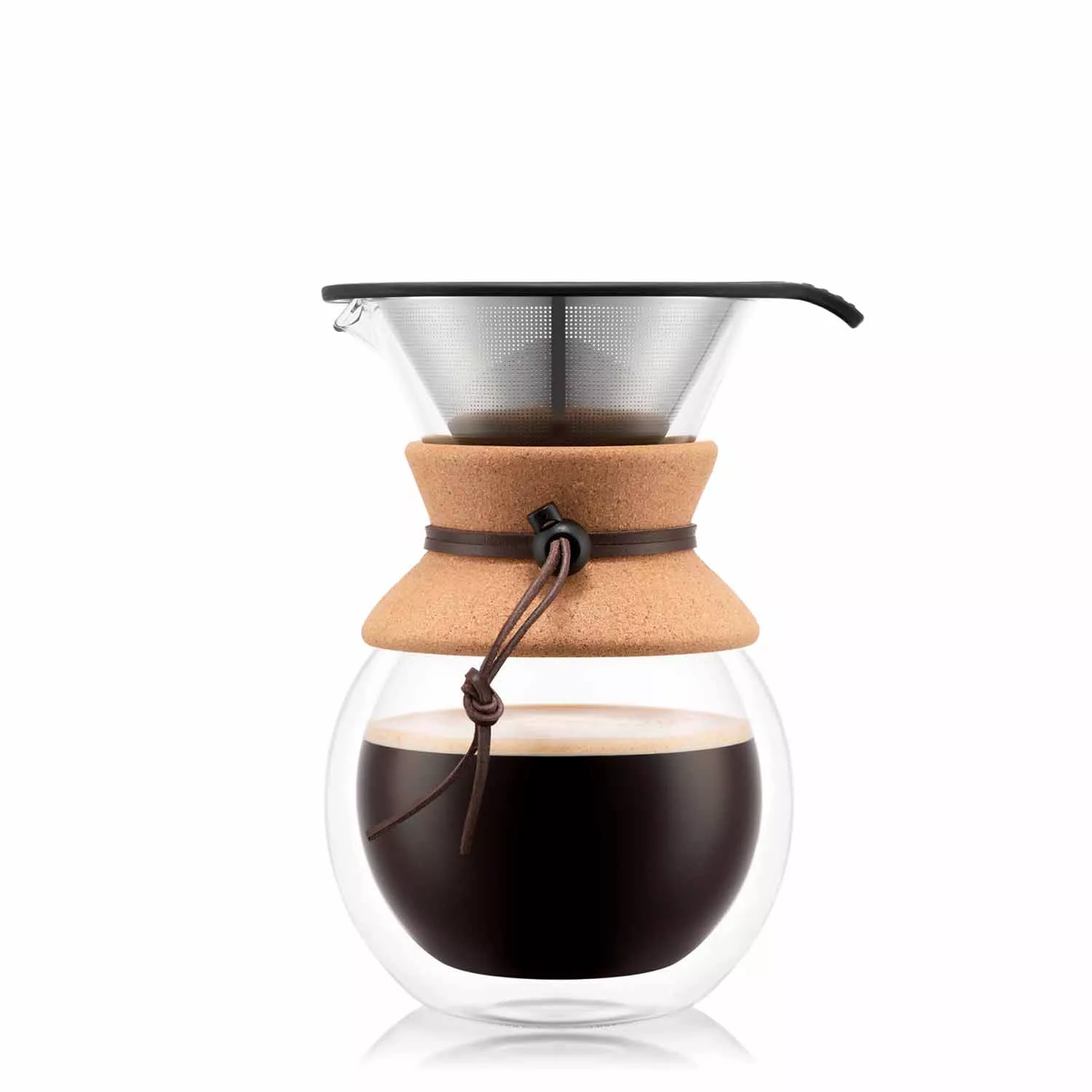 Bodum Pour Over Double Wall Coffee Maker - Cork