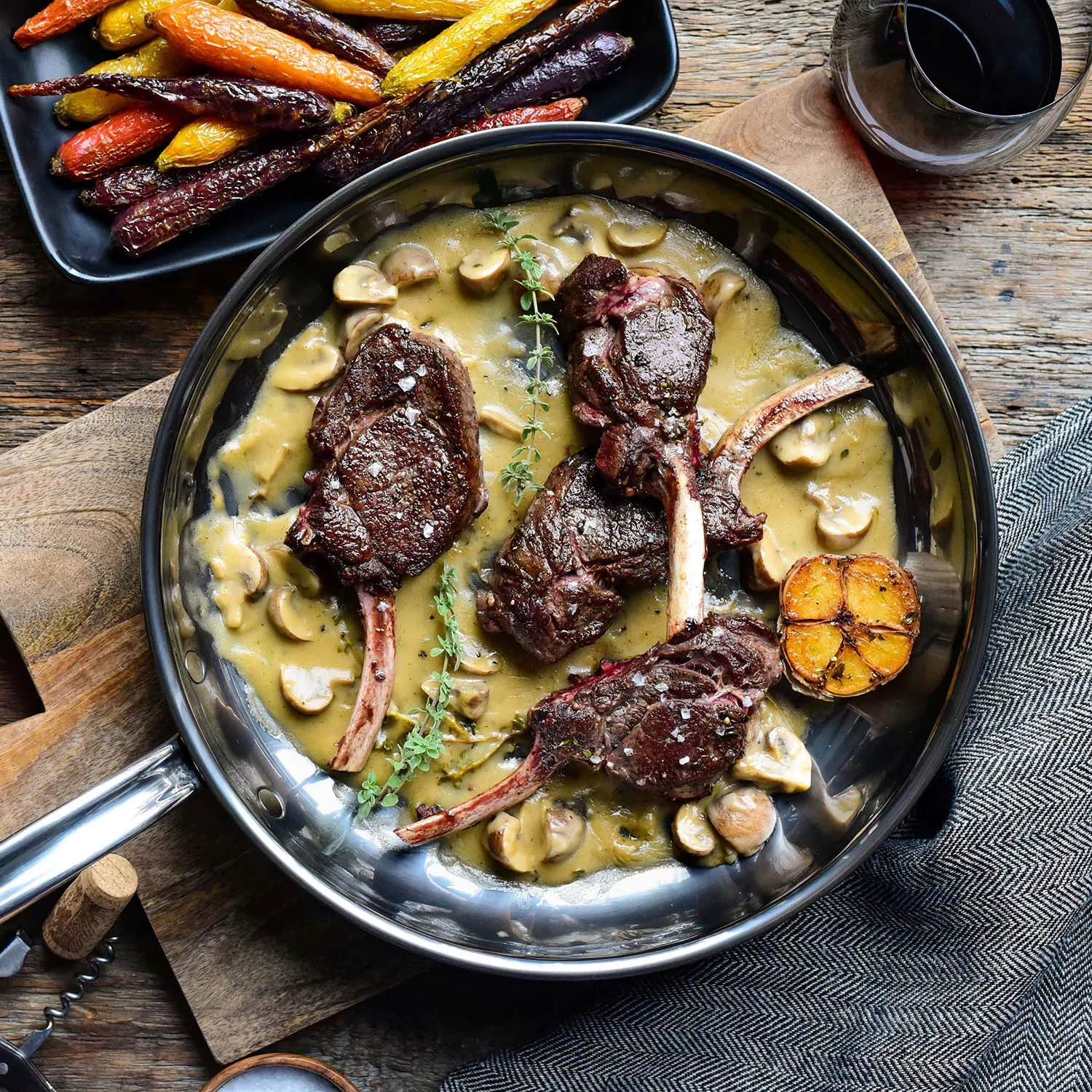 Hestan NanoBond Titanium Stainless Steel Skillets