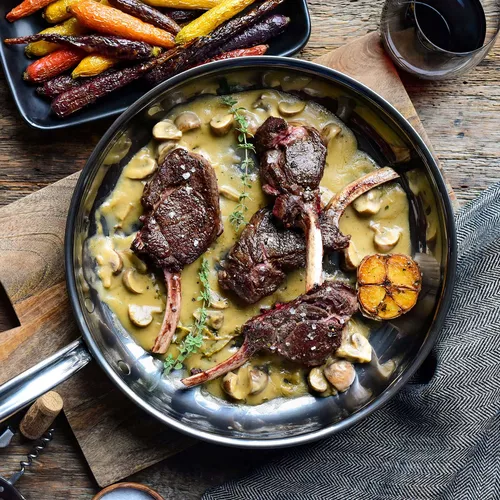 Hestan NanoBond Titanium Stainless Steel Skillets