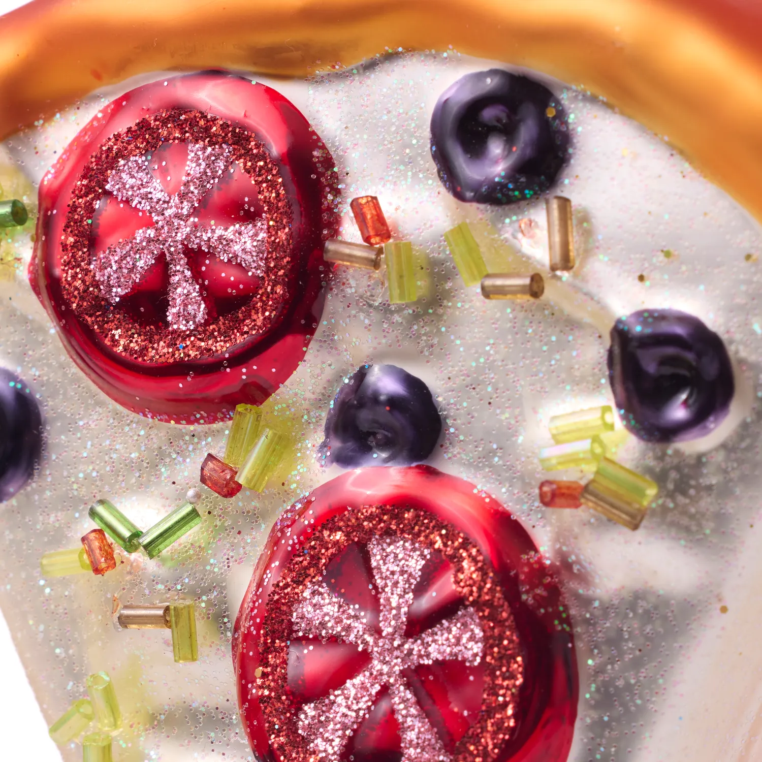 Sur la table Pizza Slice Ornament